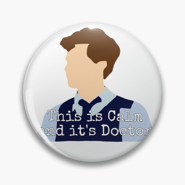 Item preview, Spencer Reid, “This is Calm and it’s Doctor” designed and sold by skfrancis.