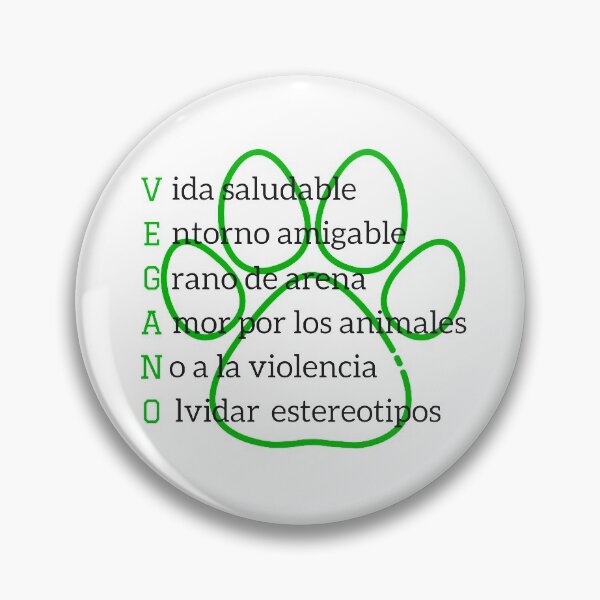 Item preview, Acrostic vegan designed and sold by Karina Rojas.
