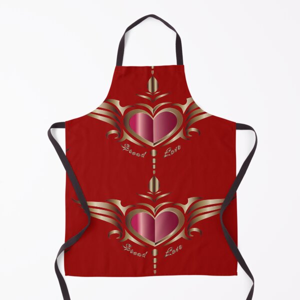 Item preview, Spread love with golden heart wings designed and sold by Nobiya.