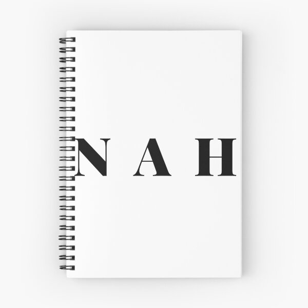 Item preview, NAH - Black Text designed and sold by Easy Breezy.