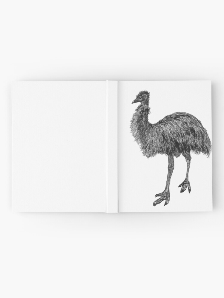 Alternate view of Fluffy the Emu Hardcover Journal