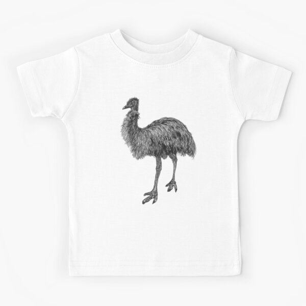 Fluffy the Emu Kids T-Shirt
