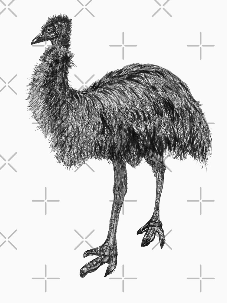 Fluffy the Emu by Wildcard-Sue