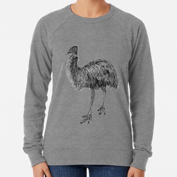 Fluffy the Emu Lightweight Sweatshirt