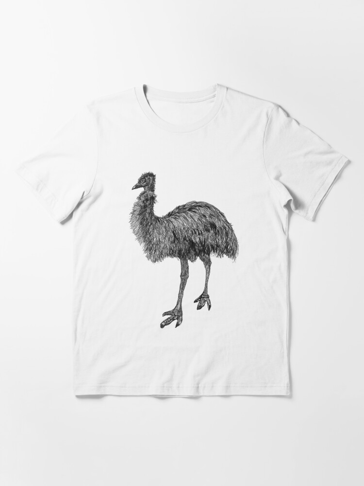 Alternate view of Fluffy the Emu Essential T-Shirt