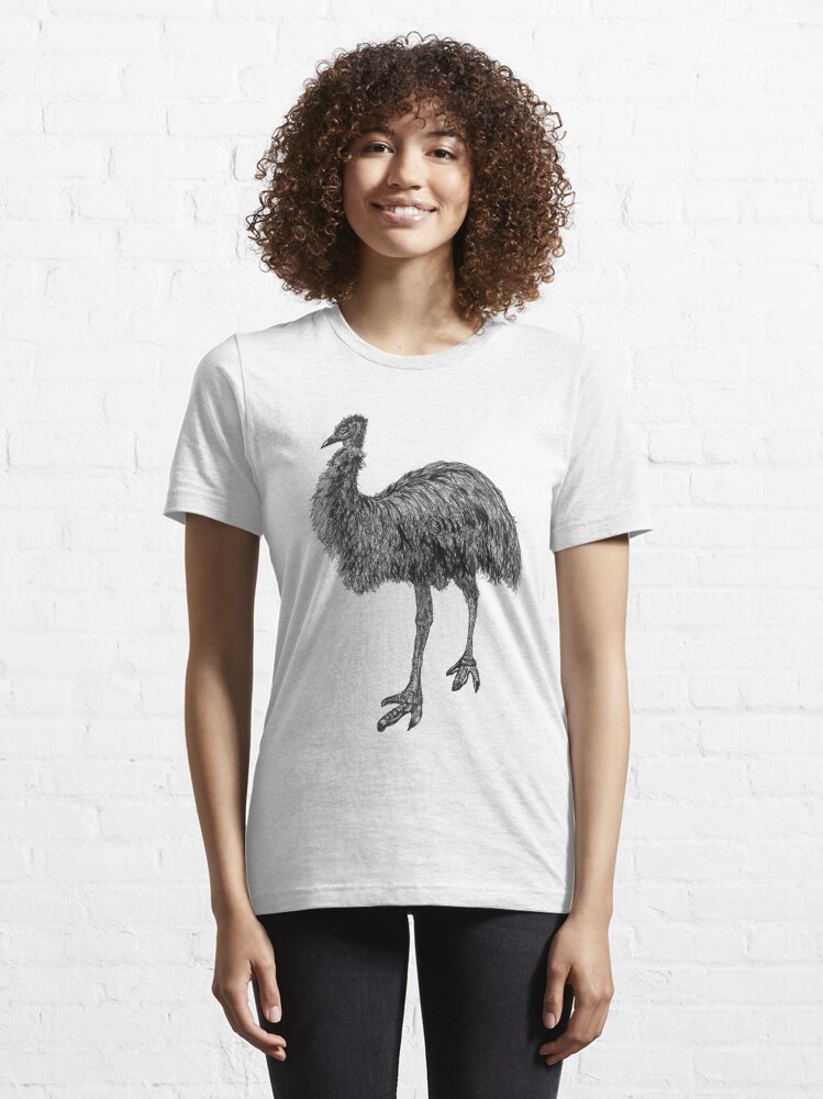 Alternate view of Fluffy the Emu Essential T-Shirt
