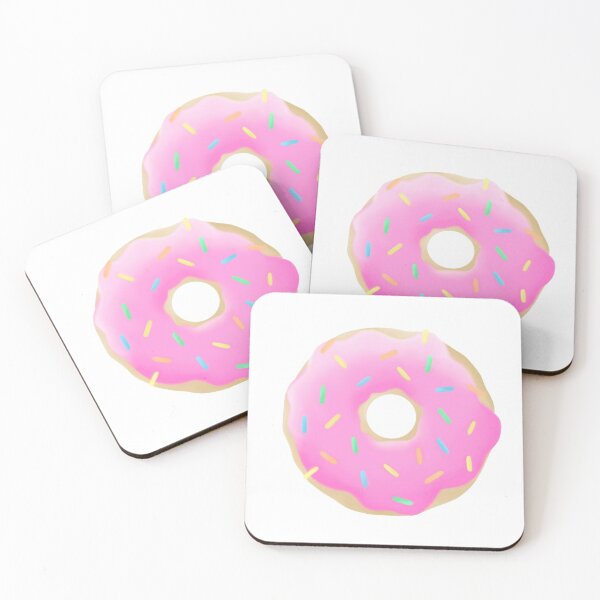 Item preview, strawberry frosted doughnut designed and sold by elle-artss.