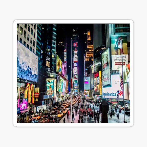 Item preview, Times Square designed and sold by alisonkerr13.