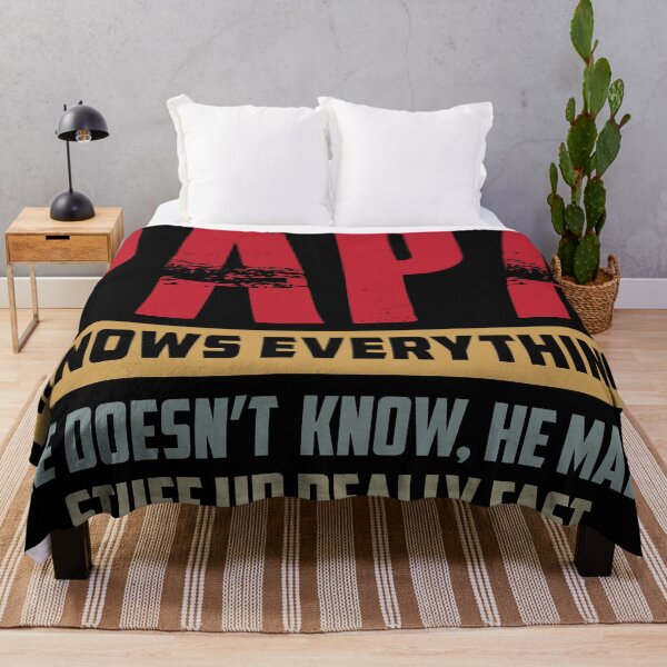 Item preview, papa knows everything if he doesn't know, he makes stuff up really fast designed and sold by hasanmasud.