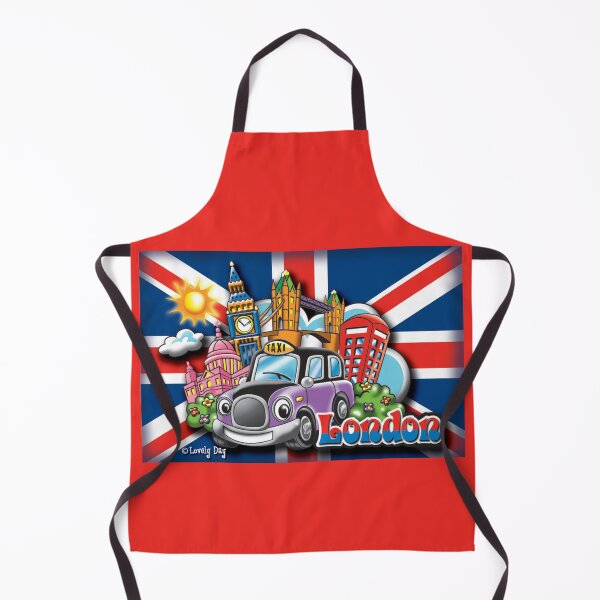 Item preview, London Magical Taxi Cab Famous Lovely Day Design-Red theme designed and sold by Lovely Day.