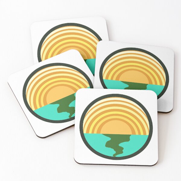 Item preview, ‘We Are The World’ Inspired Sunset Merit Badge designed and sold by VentiPlease.