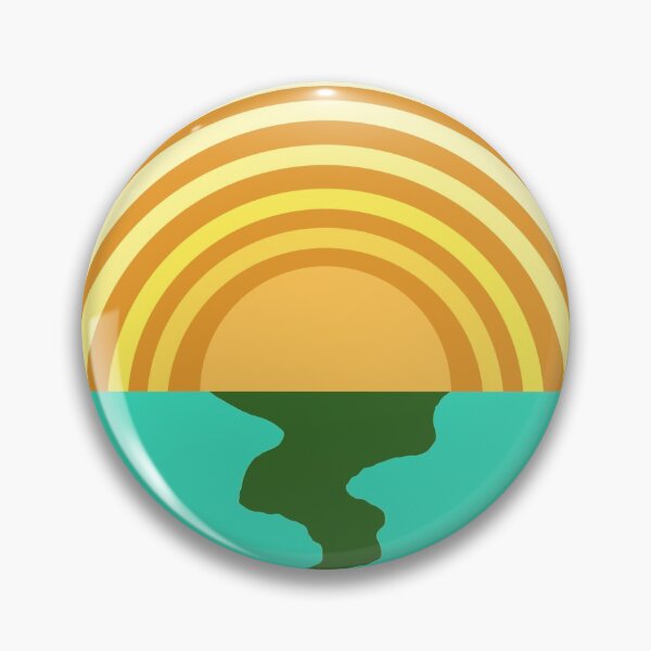 Artikelvorschau, "We Are The World" -inspiriertes Sunset Merit Badge entworfen und verkauft von VentiPlease.