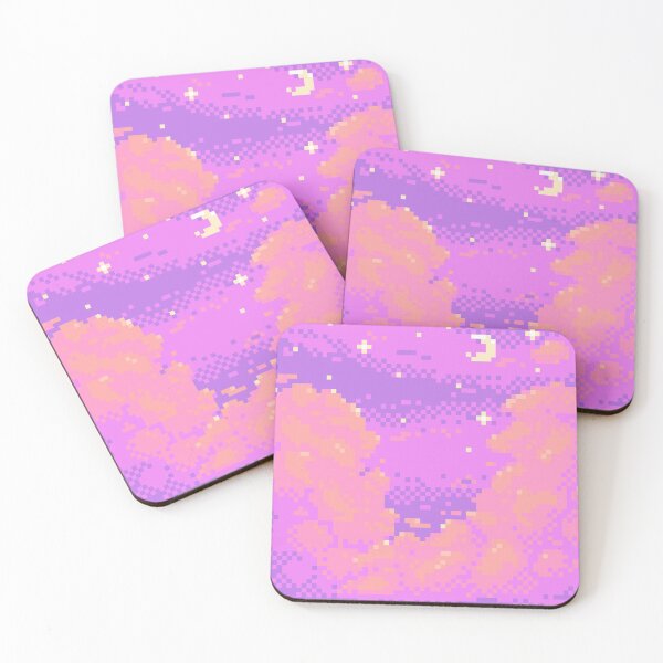Item preview, Pixel Sunset Sky  designed and sold by abitofkake.