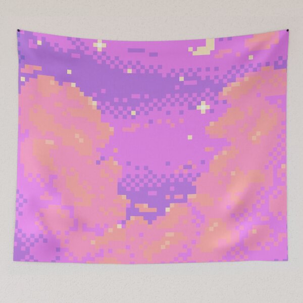 Item preview, Pixel Sunset Sky  designed and sold by abitofkake.
