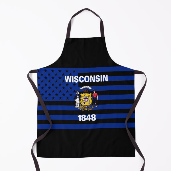 Item preview, Wisconsin State Flag Graphic USA Styling designed and sold by Garaga.