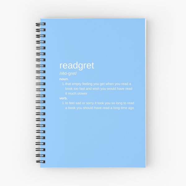 Item preview, Readgret: Reader's Regret designed and sold by ThoughtJumble.