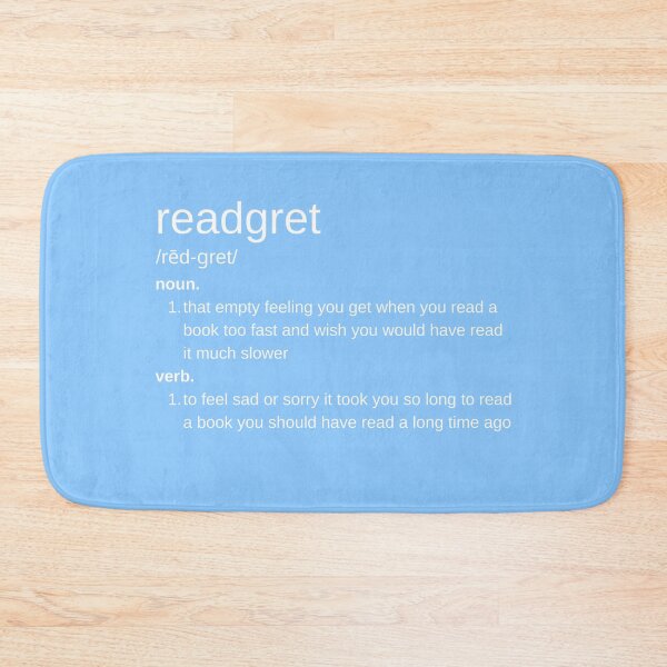 Item preview, Readgret: Reader's Regret designed and sold by ThoughtJumble.