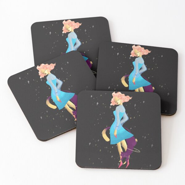 Item preview, Alien Girl and Her Space Cat designed and sold by Stephanie Massie.