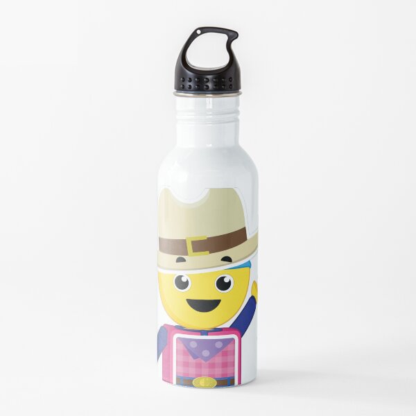 Charlie's Colorforms City - Cowboy Water Bottle