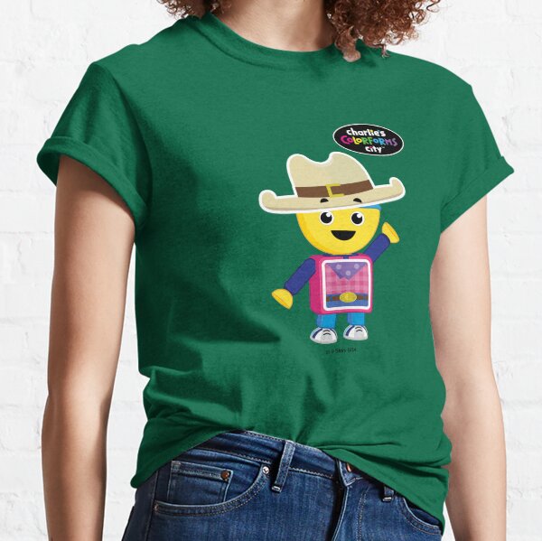 Charlie's Colorforms City - Cowboy Classic T-Shirt