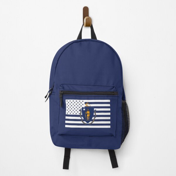 Item preview, Massachusetts State Flag Graphic USA Styling designed and sold by Garaga.