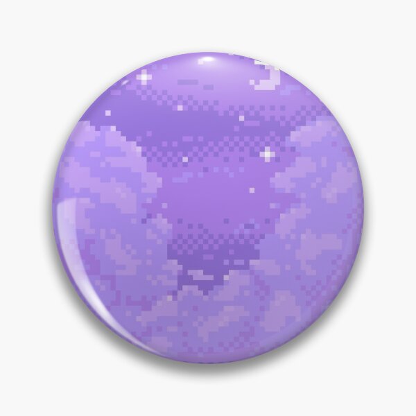 Item preview,  Pixel Purple Night Sky  designed and sold by abitofkake.
