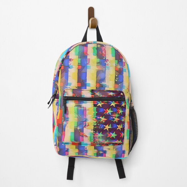 Item preview, Glitchy Flag designed and sold by funhousejen.