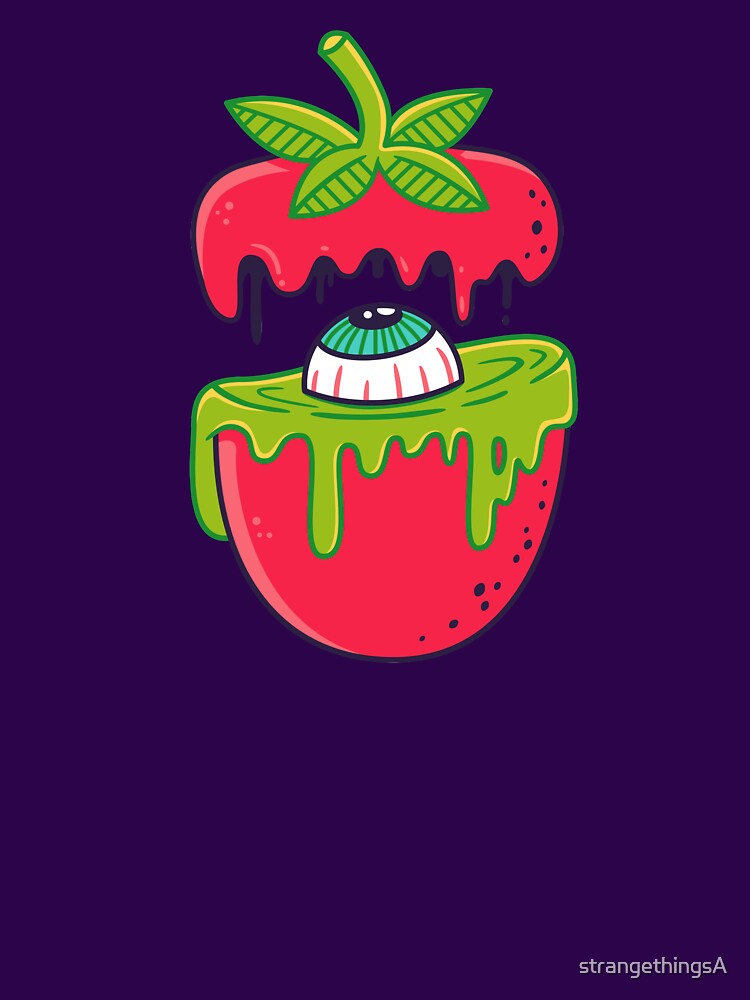 Thumbnail 7 of 7, Essential T-Shirt, Drip Berry designed and sold by strangethingsA.