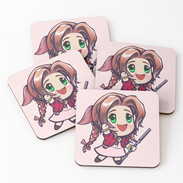 Item preview, Aerith FFVIIR Chibi designed and sold by artmonbynaro.