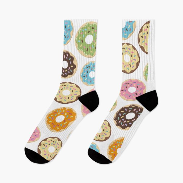 Item preview, Yummy Sprinkled Frosted Donuts Pastel Pattern designed and sold by tronictees.
