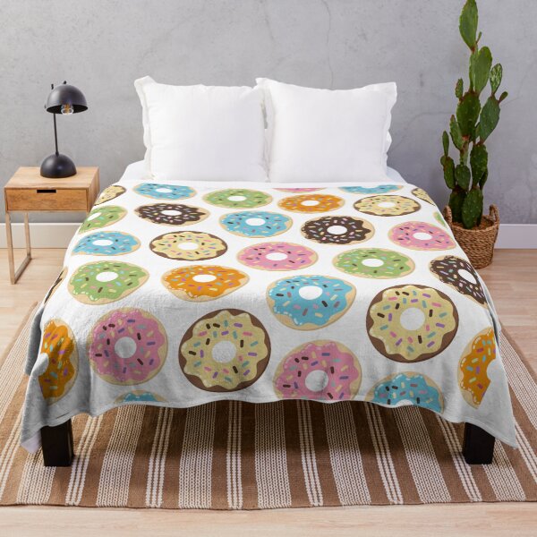 Item preview, Yummy Sprinkled Frosted Donuts Pastel Pattern designed and sold by tronictees.