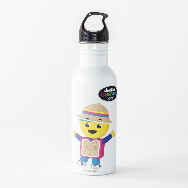 Charlie's Colorforms City - Treasure Hunter Water Bottle