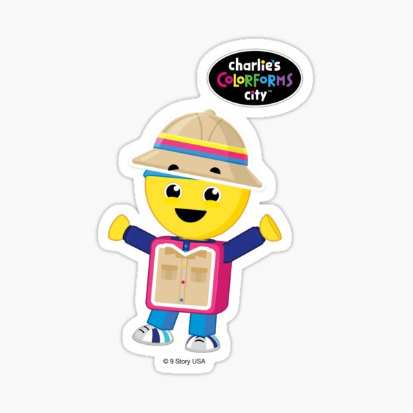 Charlie's Colorforms City - Treasure Hunter Sticker