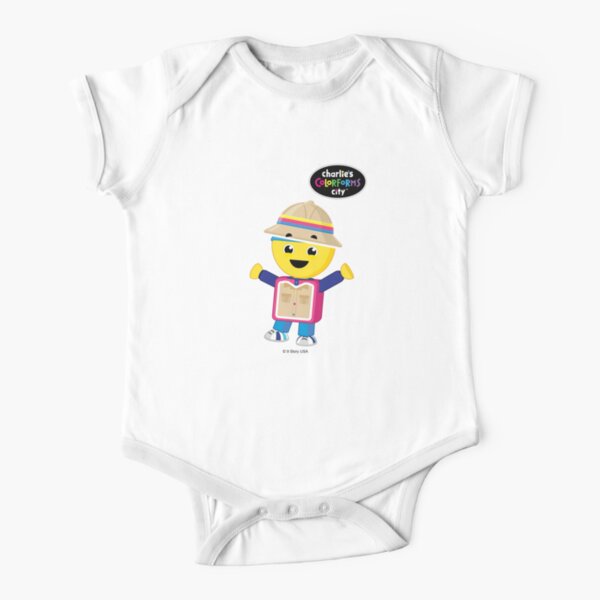 Charlie's Colorforms City - Treasure Hunter Short Sleeve Baby One-Piece