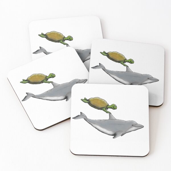 Item preview, Dolphin and Turtle designed and sold by Dantalbert.