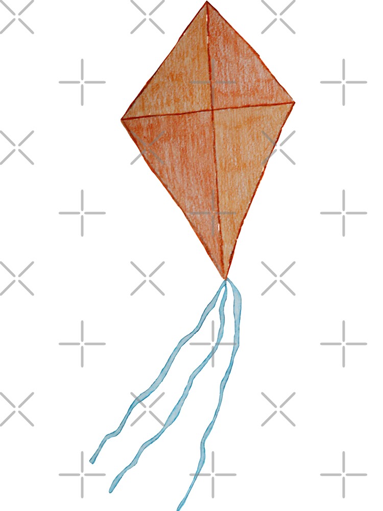How to Draw a Kite - HelloArtsy