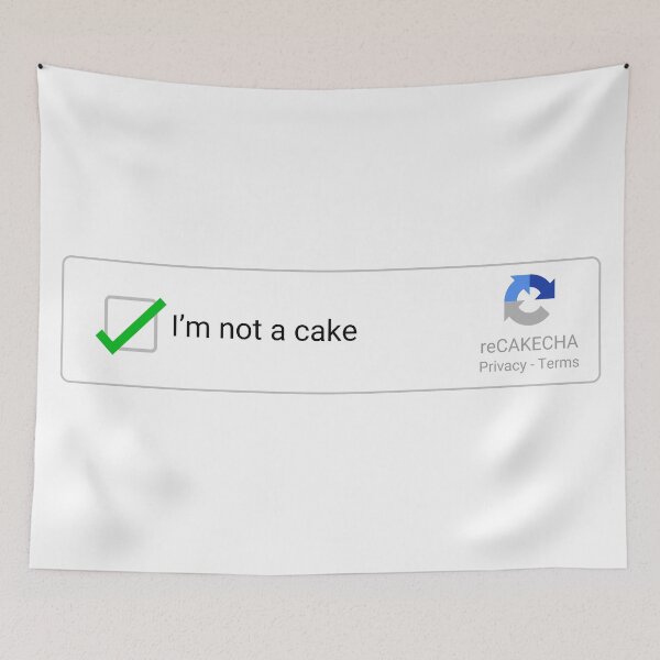 Item preview, I'm Not a Cake designed and sold by NoSaysLion.