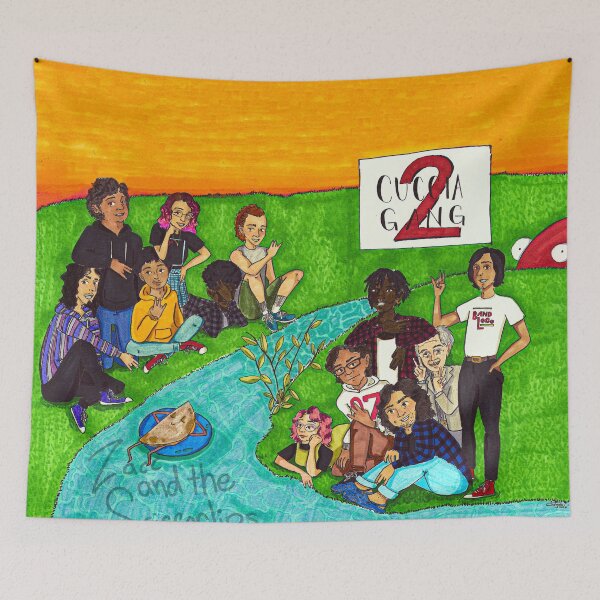 Item preview, Zacc and the Scissorlips - Cuccia Gang 2 album art designed and sold by MrLazyCat.