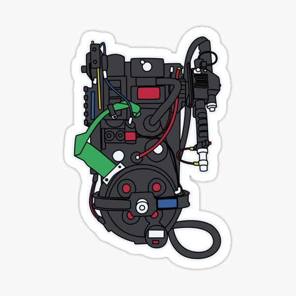 Proton Pack (a) Sticker