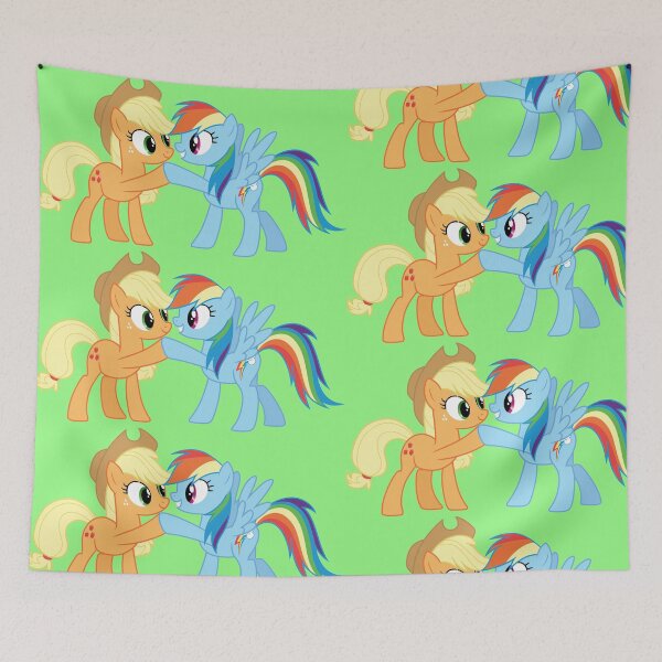 Item preview, Applejack and Rainbow Dash designed and sold by slycooper2000.