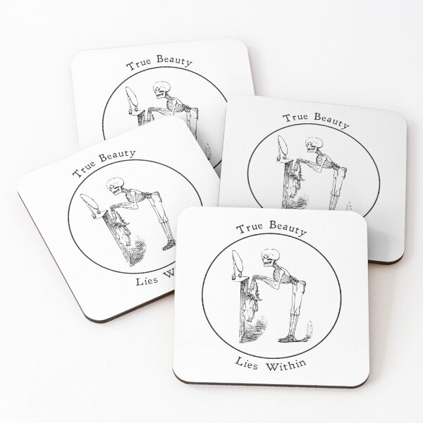 Item preview, Inspirational Skeletons: True Beauty designed and sold by The Imaginary Bookshop.