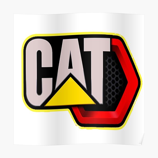 Caterpillar Heavy Equipment Posters | Redbubble