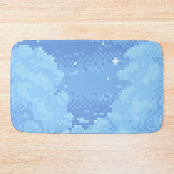 Item preview, Pixel Blue Night Sky  designed and sold by abitofkake.