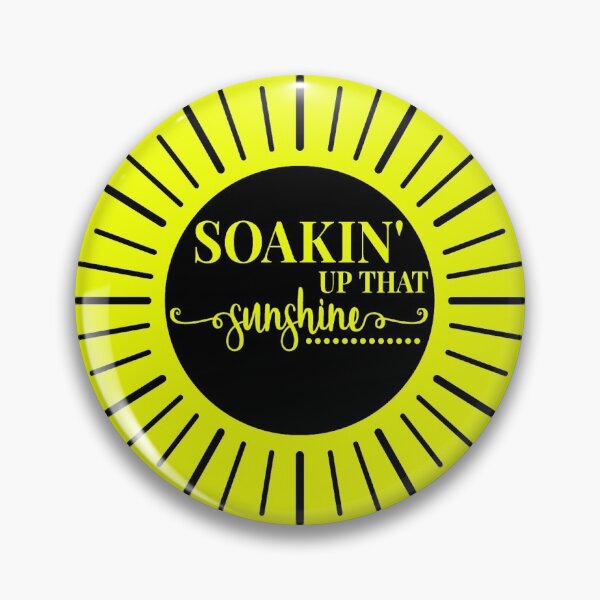 Item preview, Soakin' Up That Sunshine Sticker designed and sold by everyBODY-ByBB.