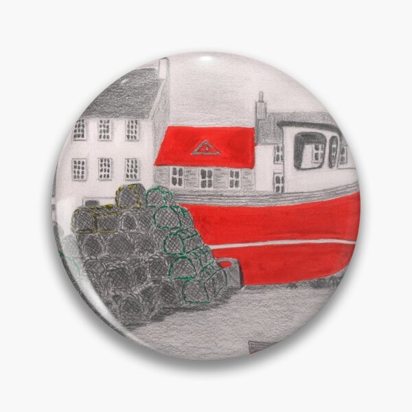 Item preview, Creels and Red Boats 1 designed and sold by Jan Palmer.