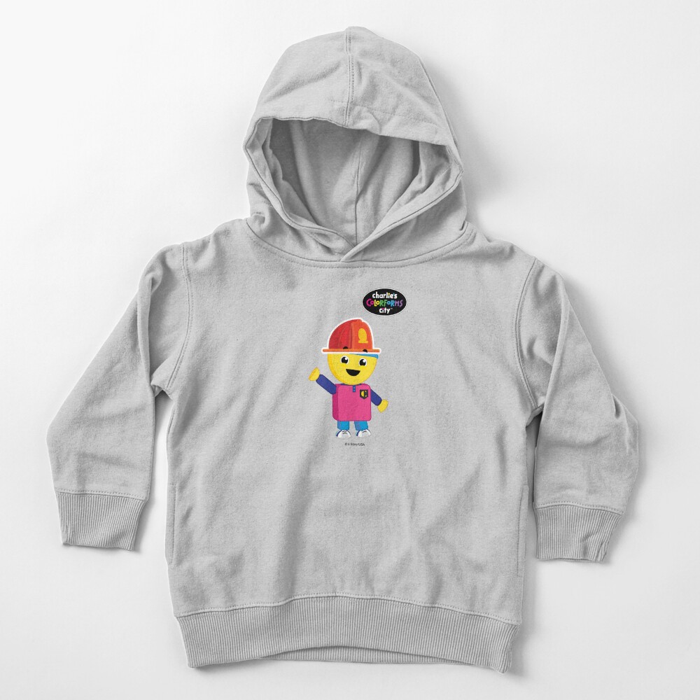 Charlie's Colorforms City - Firefighter Toddler Pullover Hoodie