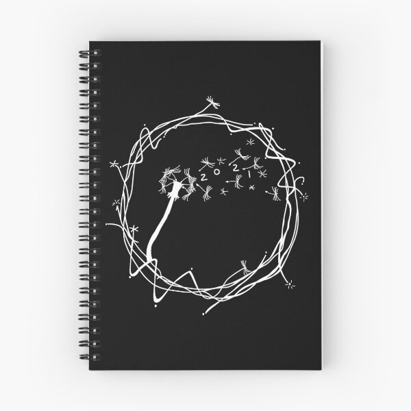 Artikelvorschau, Hand gezeichnet - Löwenzahn "Wishing For 2021" Ink Doodle entworfen und verkauft von Meg "doodle"  Gulledge.