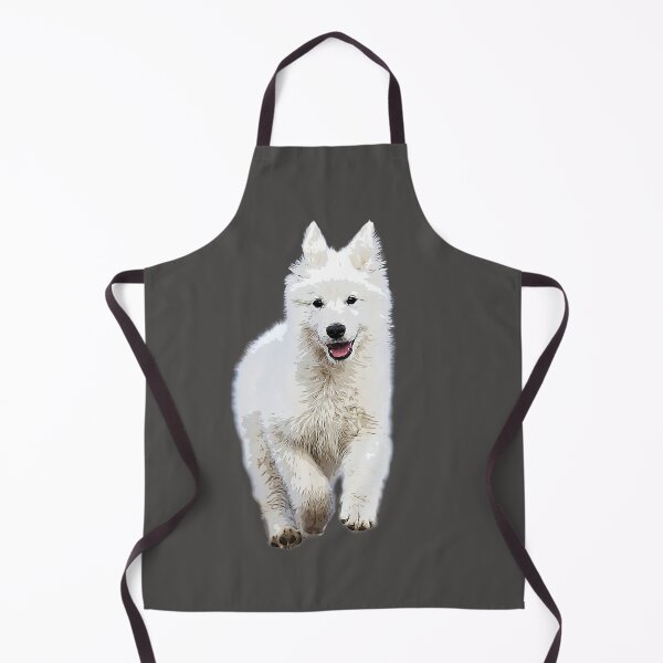 Item preview, White Swiss Shepherd Puppy Dog designed and sold by Elarex.