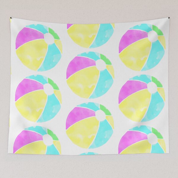 Item preview, Watercolor Beach Ball designed and sold by Brooke Noble.
