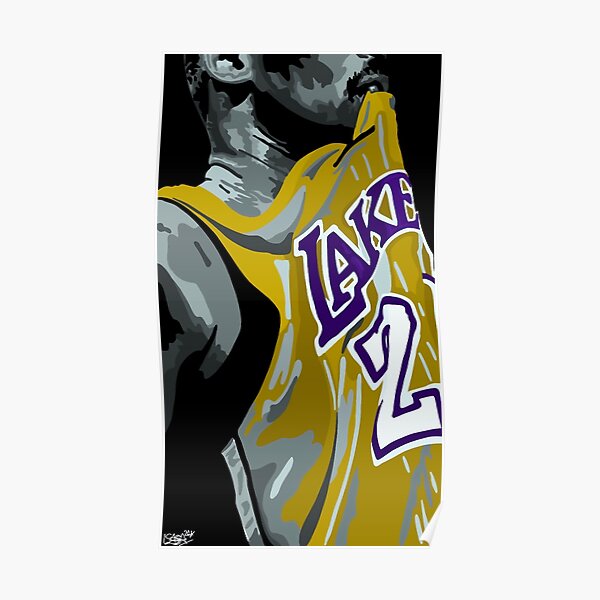 Kobe Bryant LA Lakers Poster